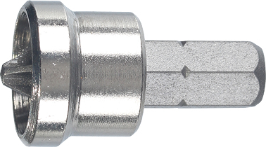 1/4" insertbit PH2/25mm met kapje Set/3 