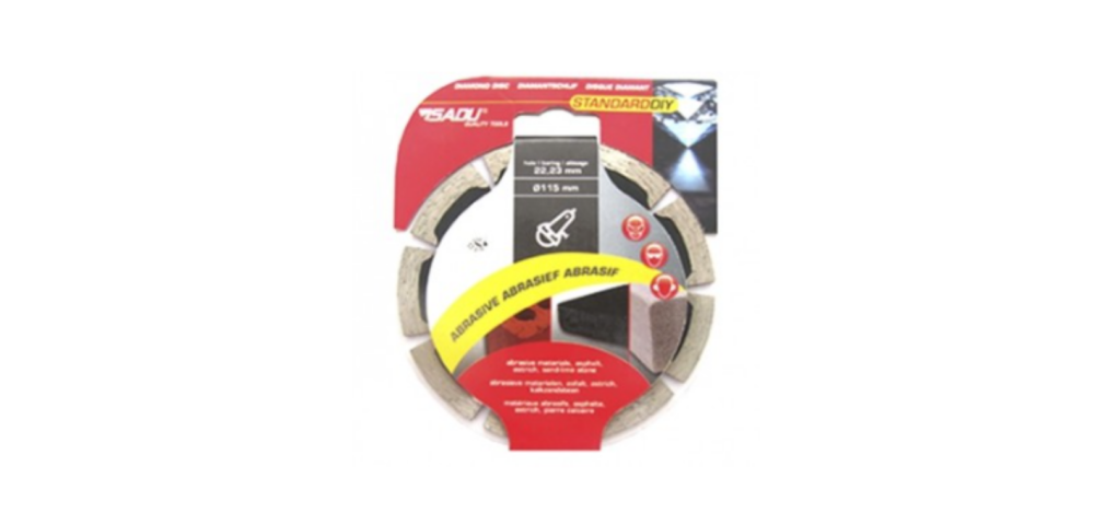 Diamantschijf Standaard 230x22,23x8mm (abrasief materiaal)