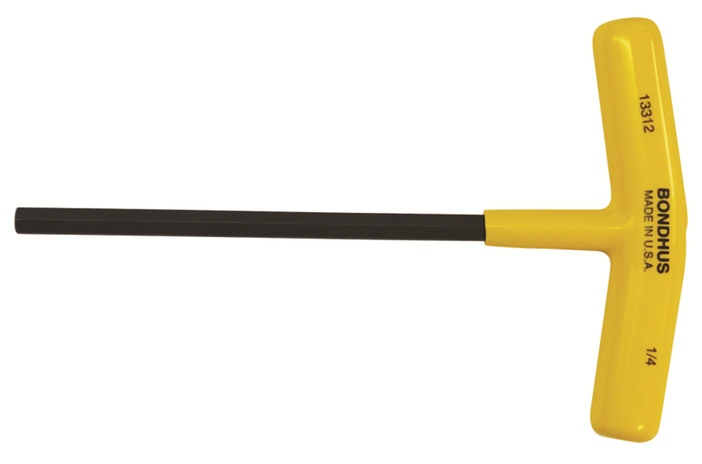 T-greep inbussleutel 1/8"x229mm 