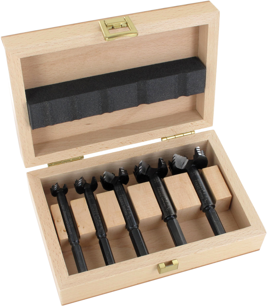 Bormax WS-set in houten kist 3-delig 40,50,60mm