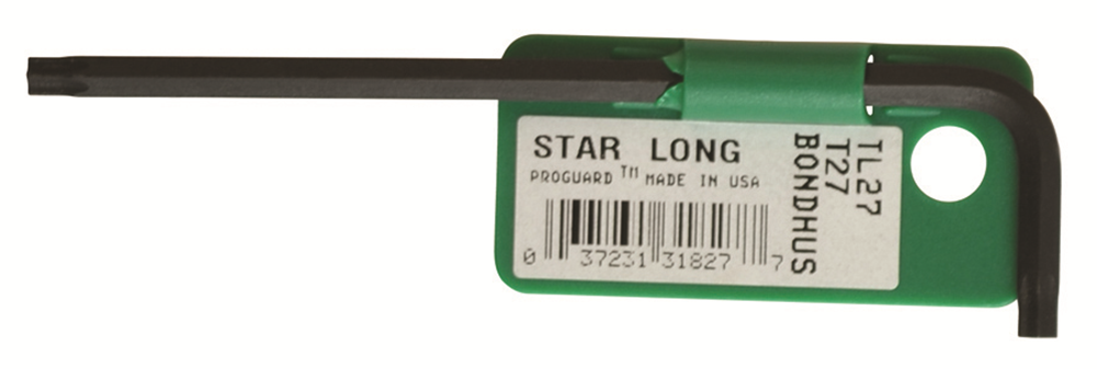 Haakse torxsleutel T30 lang L=116mm 