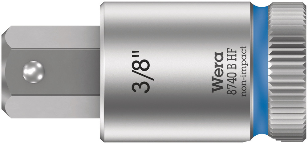 8740 B HF Binnenzeskant Zyklop Bitdop vasth.functie 3/8"-aandrijving 10,0x100,