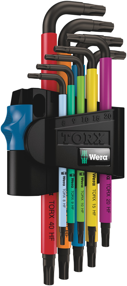 967/9 TX XL Multicolour stiftsleutelset, lang, 9 -delig