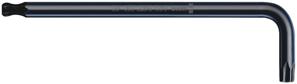 WERA haakse k.k. sleutel TX30x122 967PKL Zwart