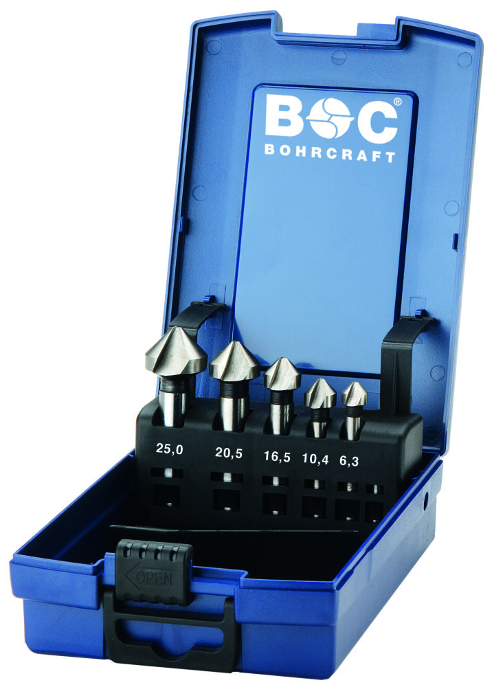HSS-G Verzinkborenset 90° DIN 335C 6.3-25.0mm