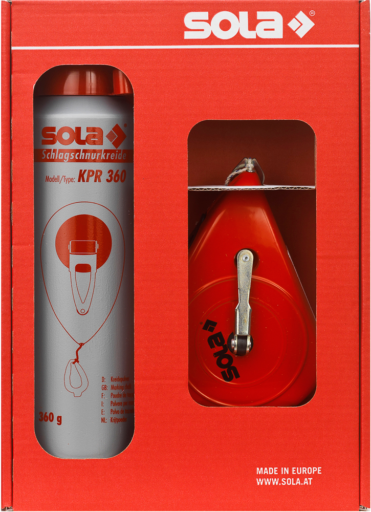 Markeerset CLG30 SET R slagl.molen+poe- der CLG30+CPR230 rood
