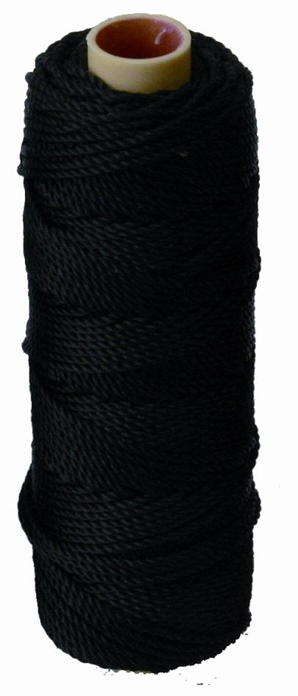 Metselkoord Topalon zwart 50 mtr. Dikte 1.5mm trekkracht 30kg