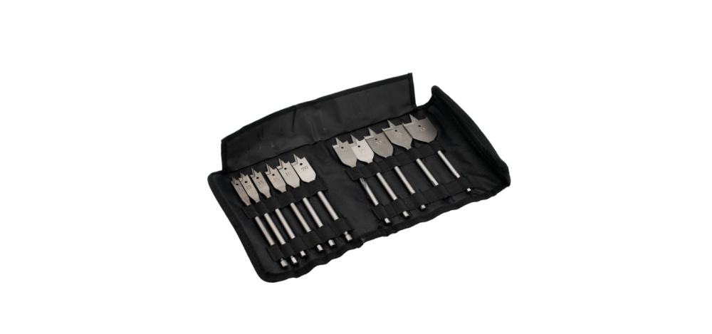 Speedborenset Quicklock 11-delig 10-12 14-16-18-20-22-25-30-35-40mm rol-etui(XKA50069)